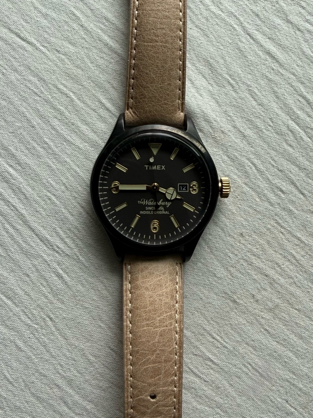 NWOT 2023 Timex Waterbury Indiglo 50M 40mm Quartz Watch - Picture 2 of 7